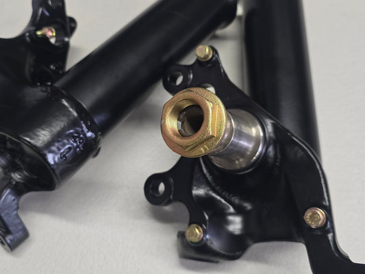 BMW E30 51mm 45mm Front Strut Housing Knuckle Zinc Hardware Package