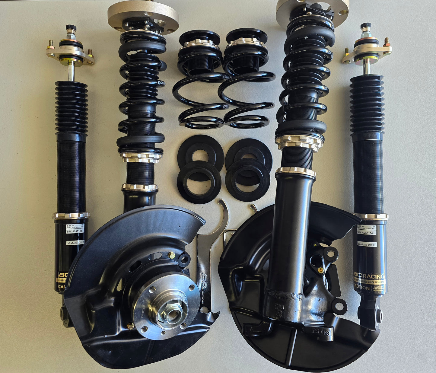 BC Racing 82-93 BMW 3-Series E30 Coilovers With Welded Lower Hub