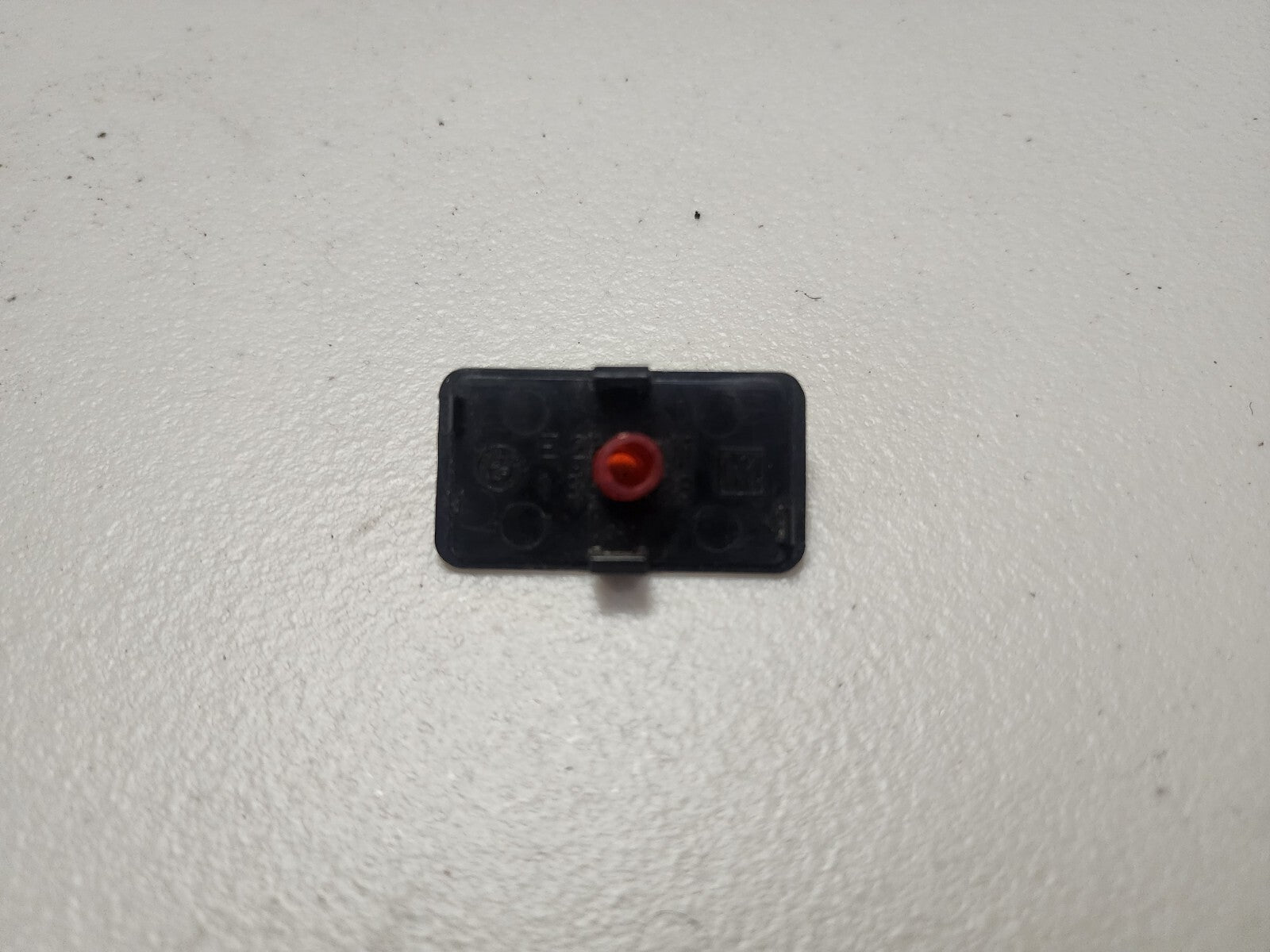 BMW E30 OEM HVAC Switch Blank Cover With Red Indicator