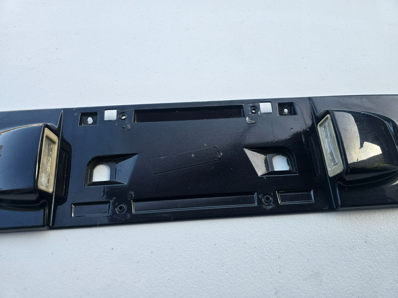 BMW OEM Z3 M Roadster Rear License Plate Trim Panel Trunk Lid Cover 2693055