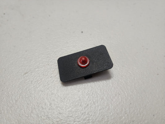 BMW E30 OEM HVAC Switch Blank Cover With Red Indicator