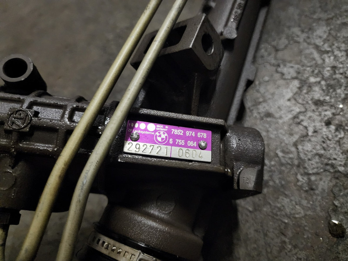 BMW OEM E46 Purple Tag Steering Rack 7852974678