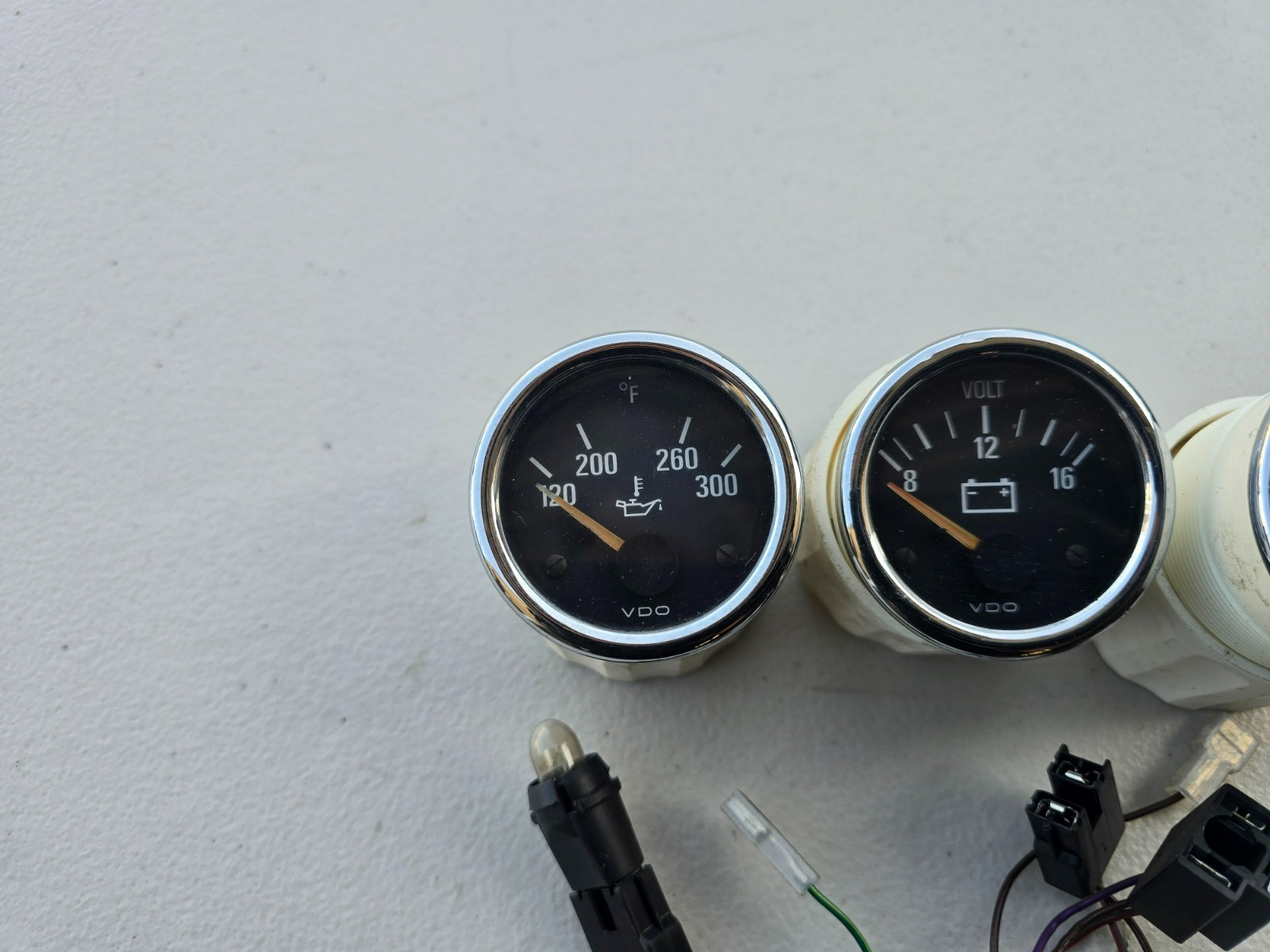 BMW OEM Z3 M Roadster M Coupe S52 Center Console Gauges Set Clock Voltage Oil
