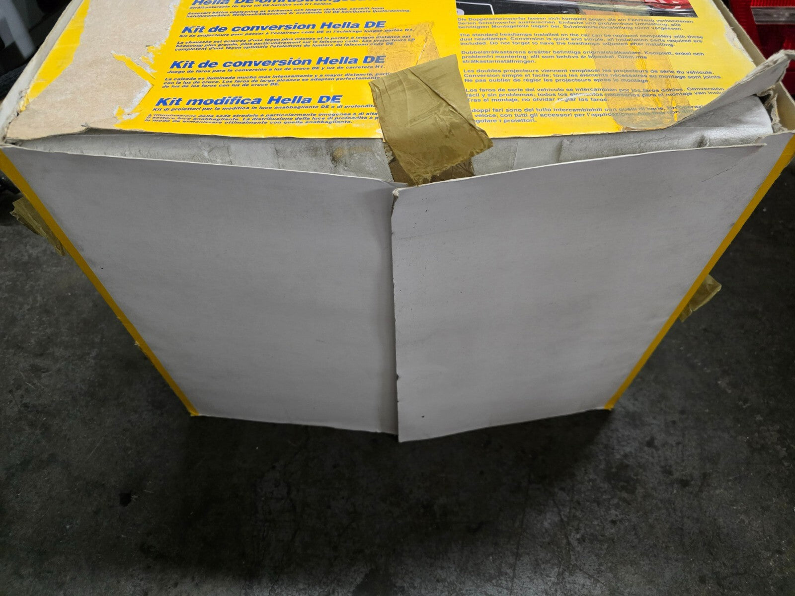 BMW E30 NOS NLA NIB Hella European Ellipsoid Headlights With City Light