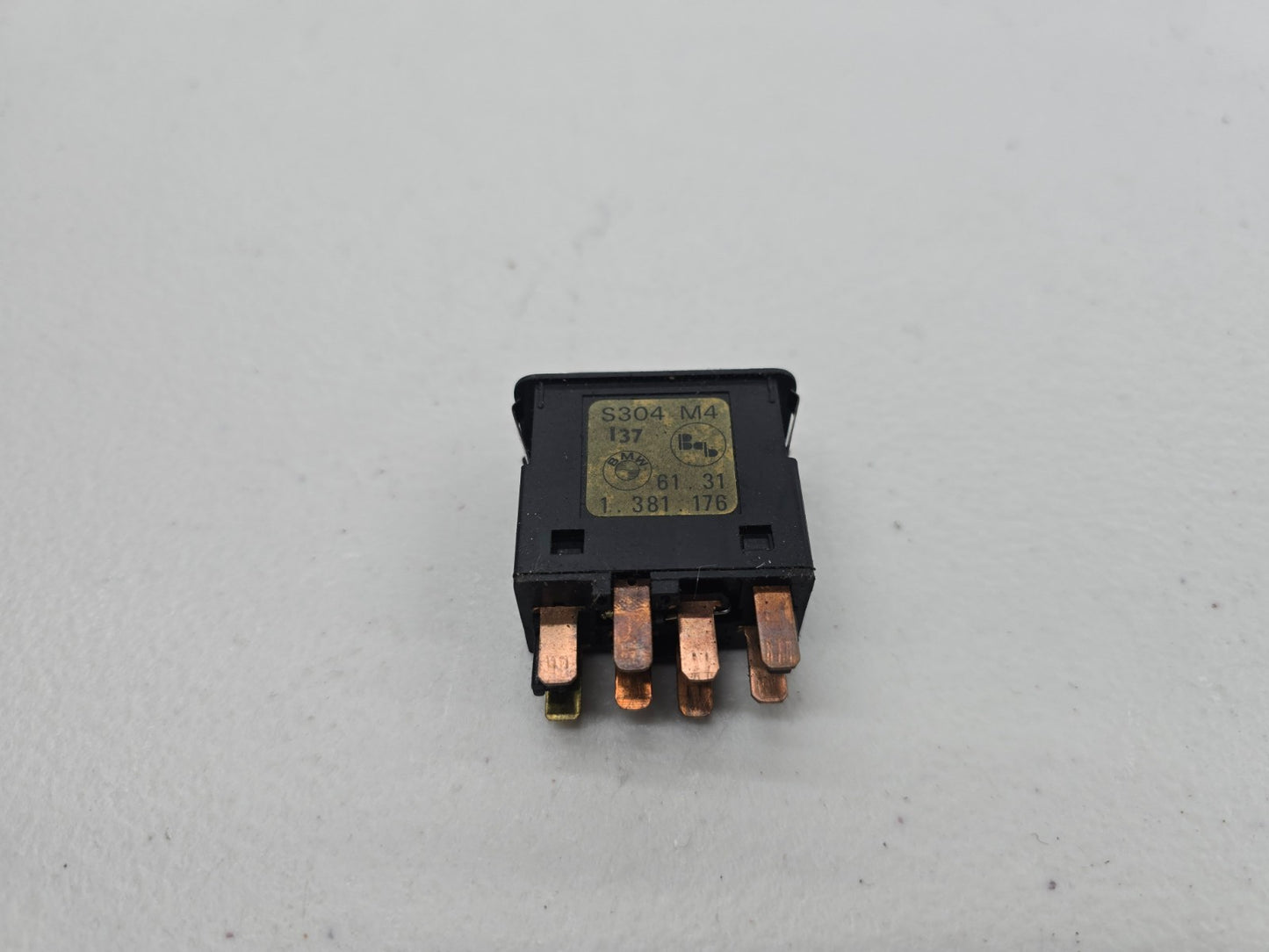 BMW E30 OEM Hazard Switch Emergency Flashers Button 61311381176
