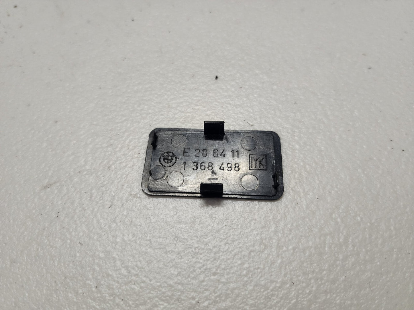 BMW E30 OEM HVAC Switch Blank Cover