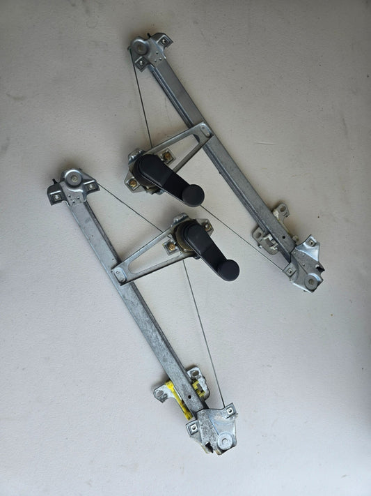 BMW E30 Sedan Touring Rear Manual Crank Window Regulator With Handles