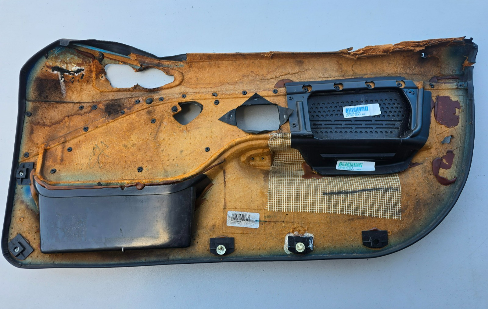 BMW OEM Z3 M Roadster M Coupe Door Panel Left Schwarz 	51412693795 *Damaged*