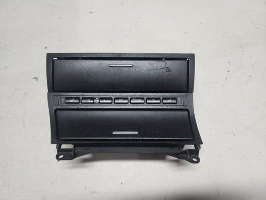 BMW E46 M3 OEM Center Dash Storage Compartment Trim With Controls