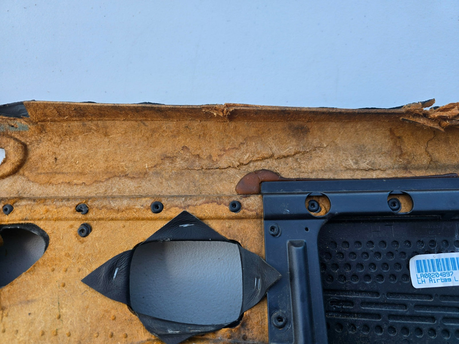 BMW OEM Z3 M Roadster M Coupe Door Panel Left Schwarz 	51412693795 *Damaged*