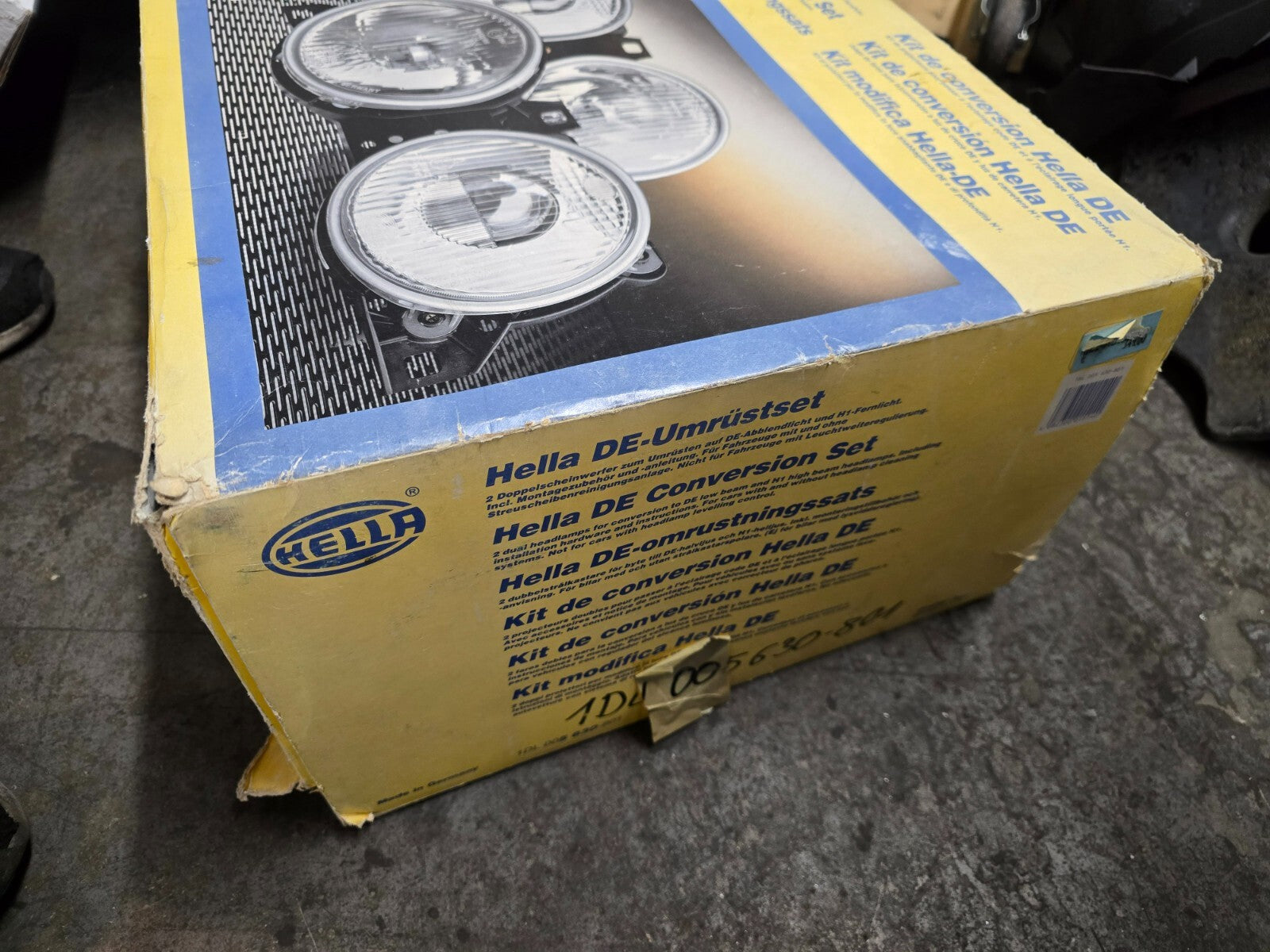 BMW E30 NOS NLA NIB Hella European Ellipsoid Headlights With City Light