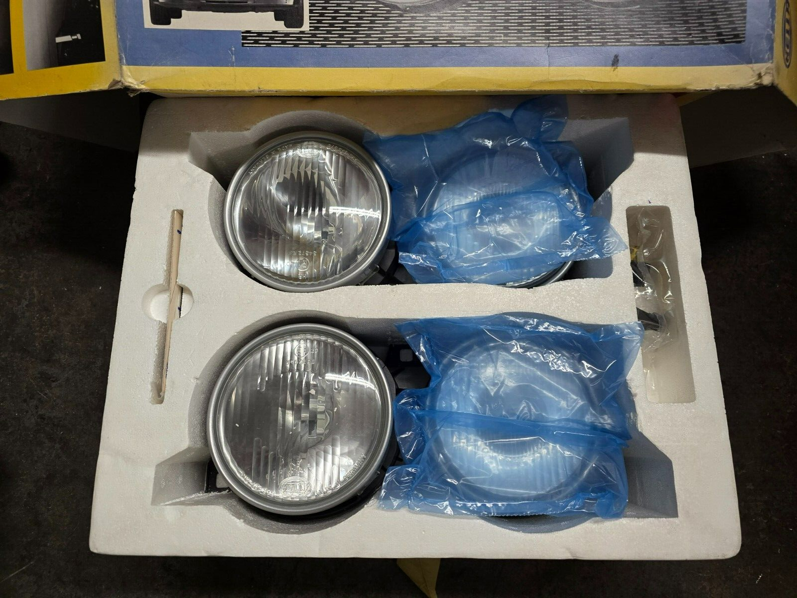 BMW E30 NOS NLA NIB Hella European Ellipsoid Headlights With City Light