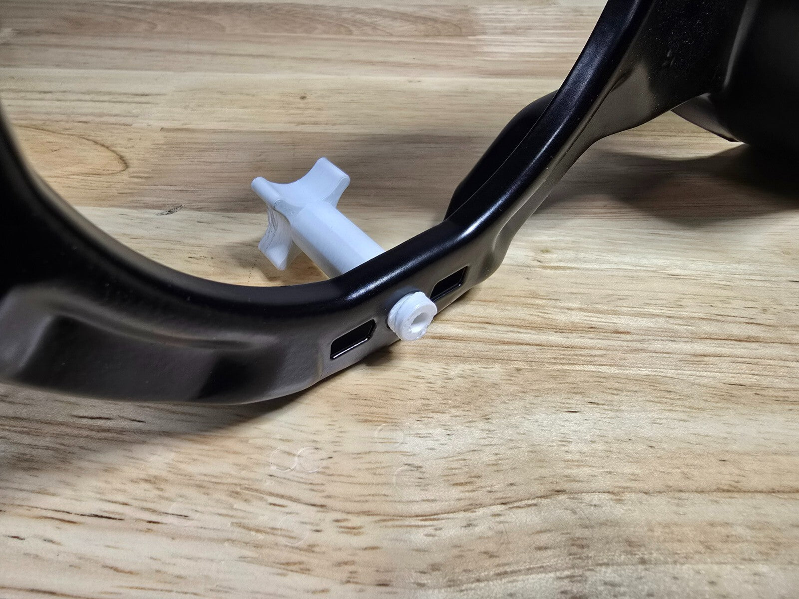 BMW E30 Headlight Aim Adjustment Knob 63121360689 Black Set of 8