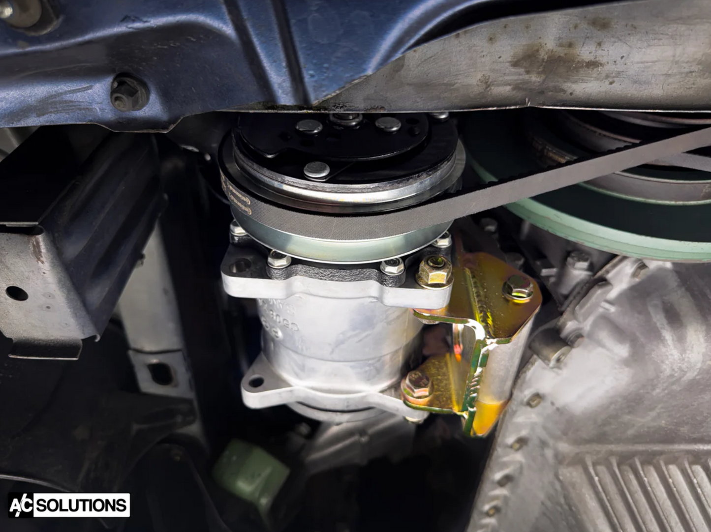 A/C Solutions BMW M20 M30 S38 Sanden Compressor Bracket (E30, E28, E24, etc.)
