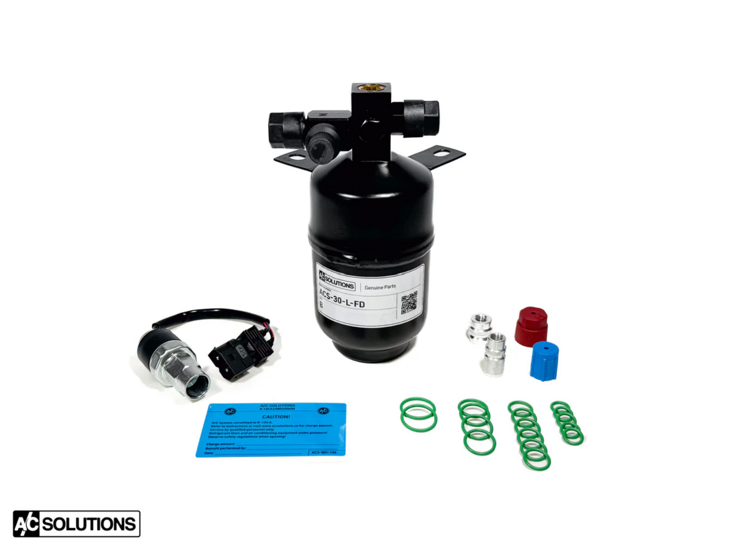 A/C Solutions BMW E30 R134a Retrofit Kit (82319067394)