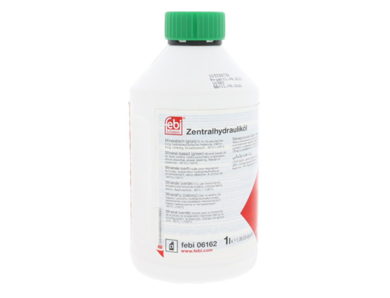Febi CHF 7.1 Mineral Oil Hydraulic System Power Steering Fluid (1 Liter)