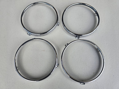BMW E30 Early Model Headlight Rings 63121362477 *Sold as a set of 4*