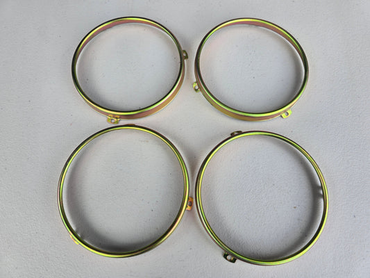 BMW E30 Early Model Zinc Headlight Ring 63121362477 *Single*