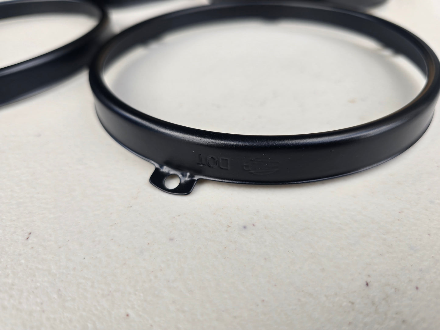 BMW E30 Early Model Black Headlight Ring 63121362477 *Single*