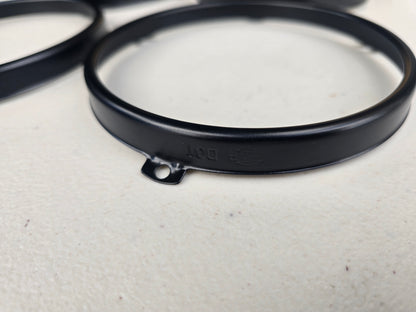 BMW E30 Early Model Black Headlight Ring 63121362477 *Single*