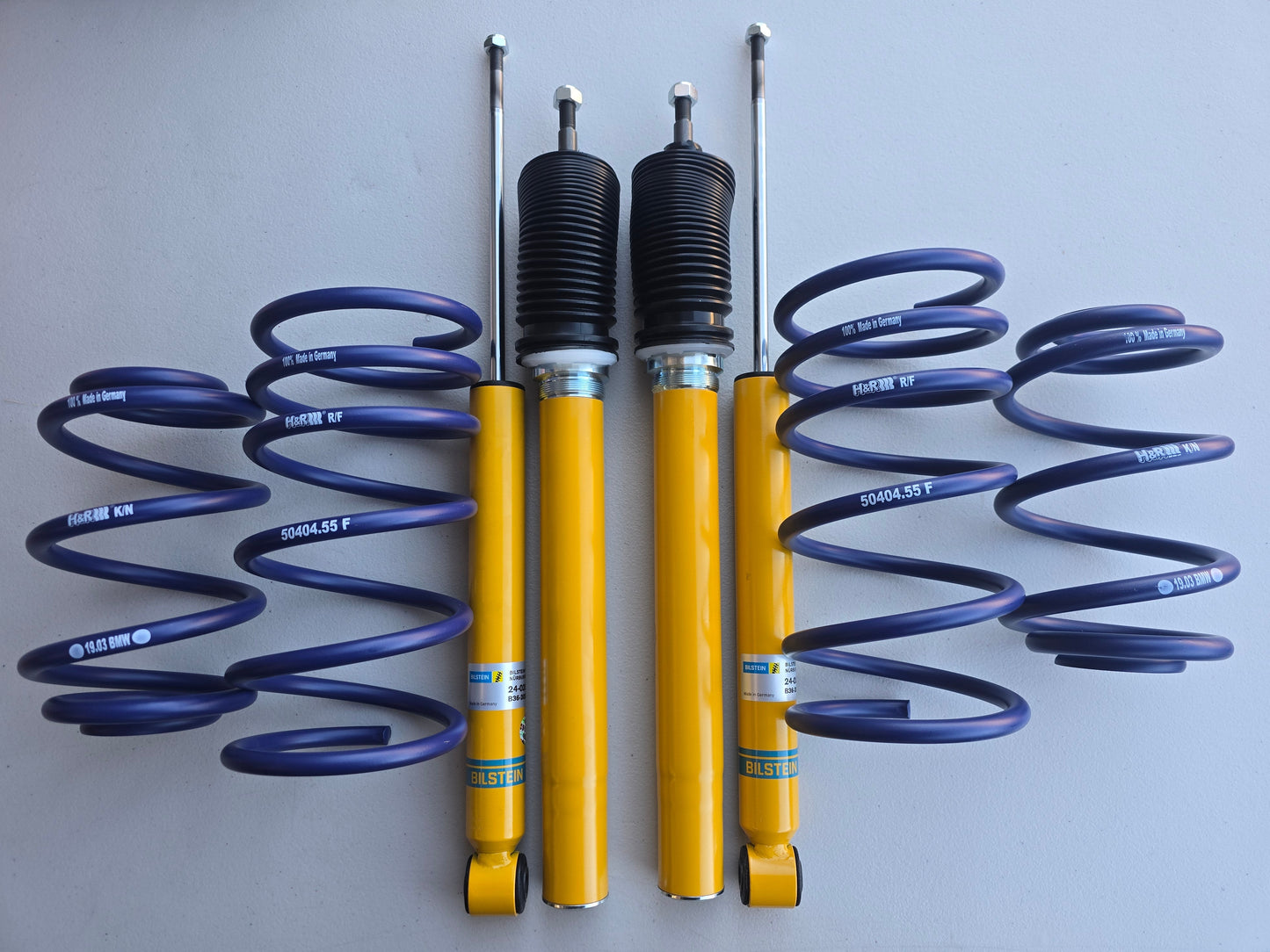 BMW E30 325ix Bilstein B6 Suspension Package With H&R Springs