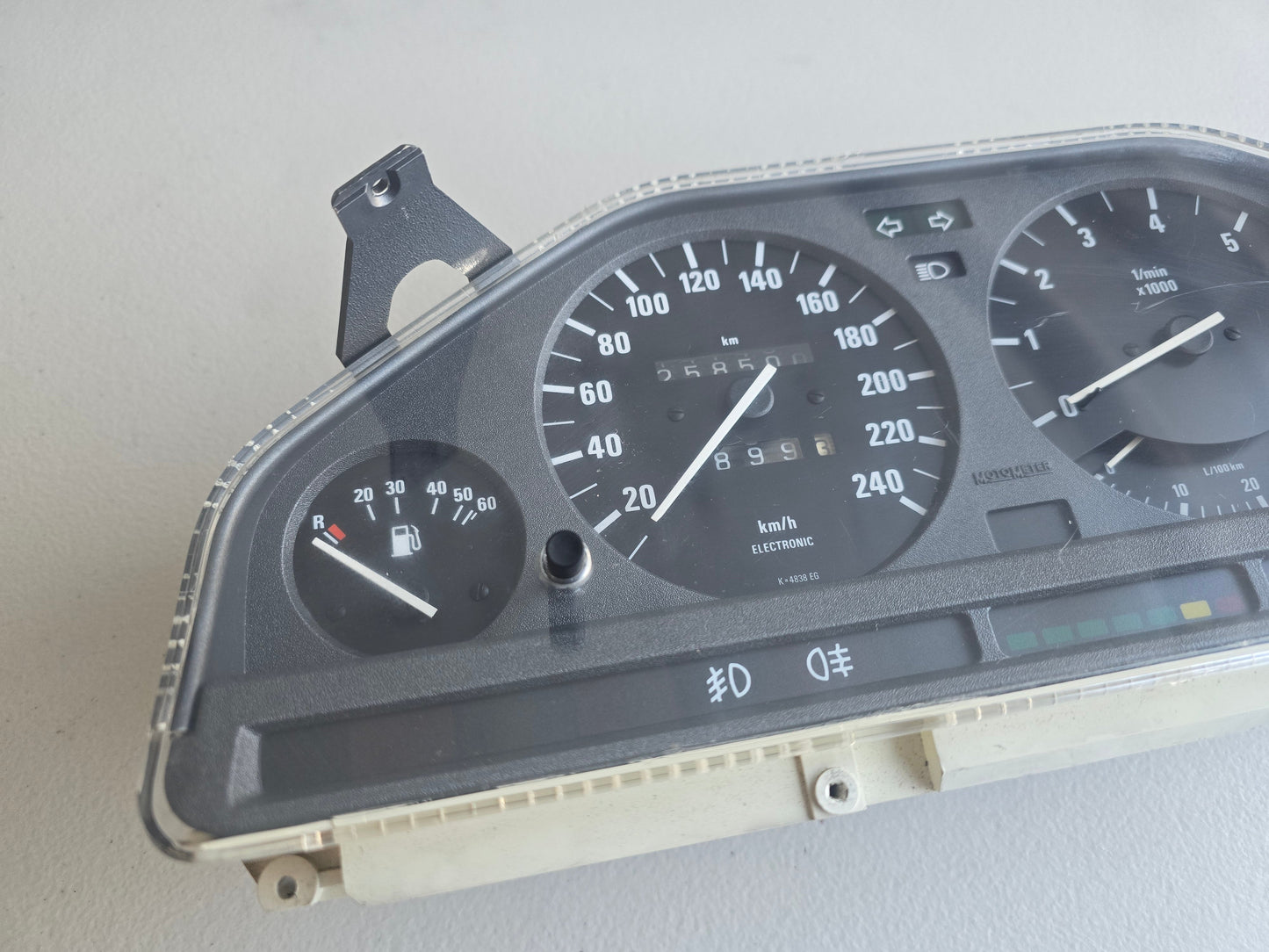 BMW E30 M20B25 2.5L 7k Euro Instrument Cluster *Tested & Fully Working*