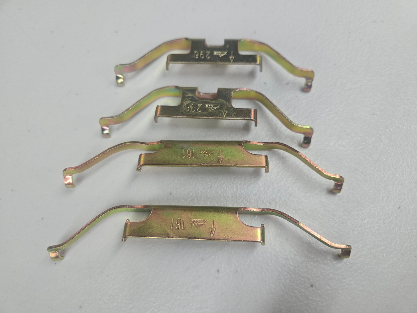 BMW E46 M3 Front & Rear Brake Pads Retaining Clip Set 34112227670 34212282198