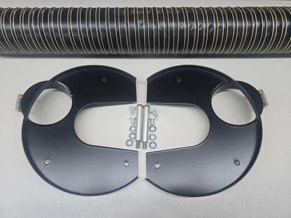 BMW E46 (M3) Brake Duct Cooling Backing Plate Kit