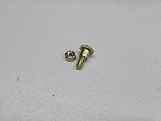 BMW E30 Clutch Master Cylinder to Pedal Pin Bolt with Nut 35311150407 07129905767