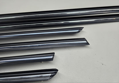 BMW E30 NOS BRAND NEW OEM Early Model Chrome Molding Set