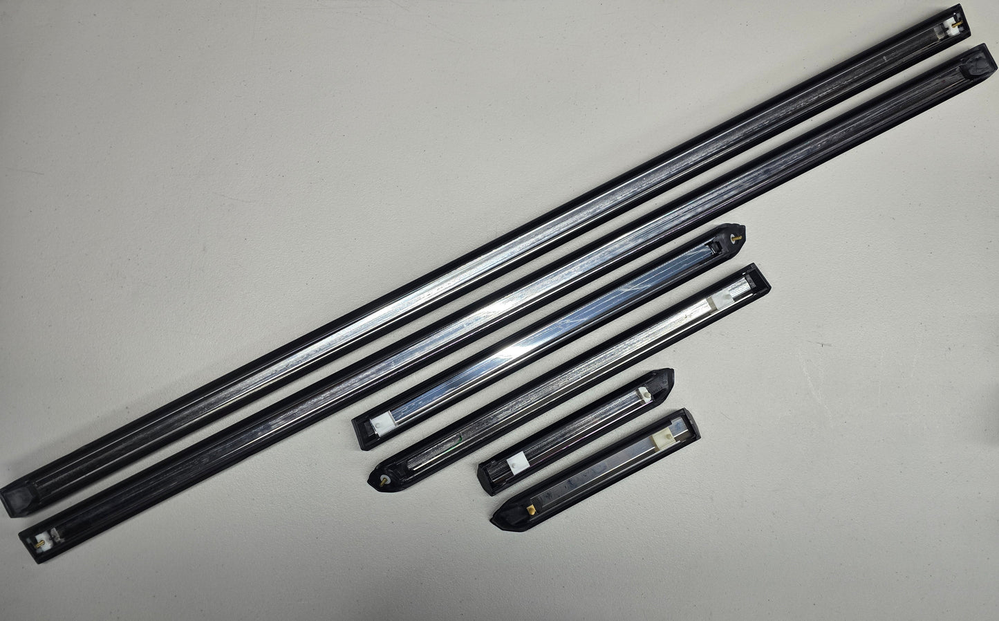 BMW E30 NOS BRAND NEW OEM Early Model Chrome Molding Set