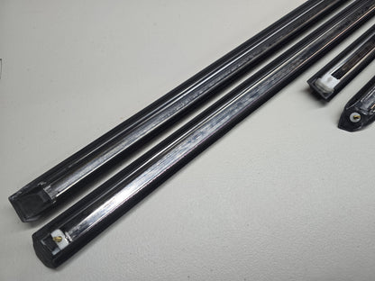 BMW E30 NOS BRAND NEW OEM Early Model Chrome Molding Set