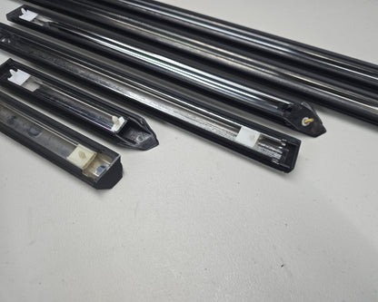 BMW E30 NOS BRAND NEW OEM Early Model Chrome Molding Set