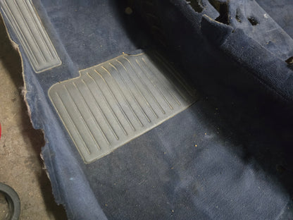 BMW E30 Sedan Pacific Blue Carpet