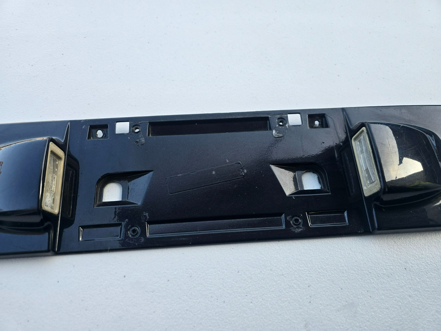 BMW OEM Z3 M Roadster Rear License Plate Trim Panel Trunk Lid Cover 2693055