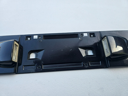 BMW OEM Z3 M Roadster Rear License Plate Trim Panel Trunk Lid Cover 2693055