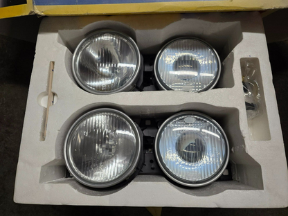 BMW E30 NOS NLA NIB Hella European Ellipsoid Headlights With City Light