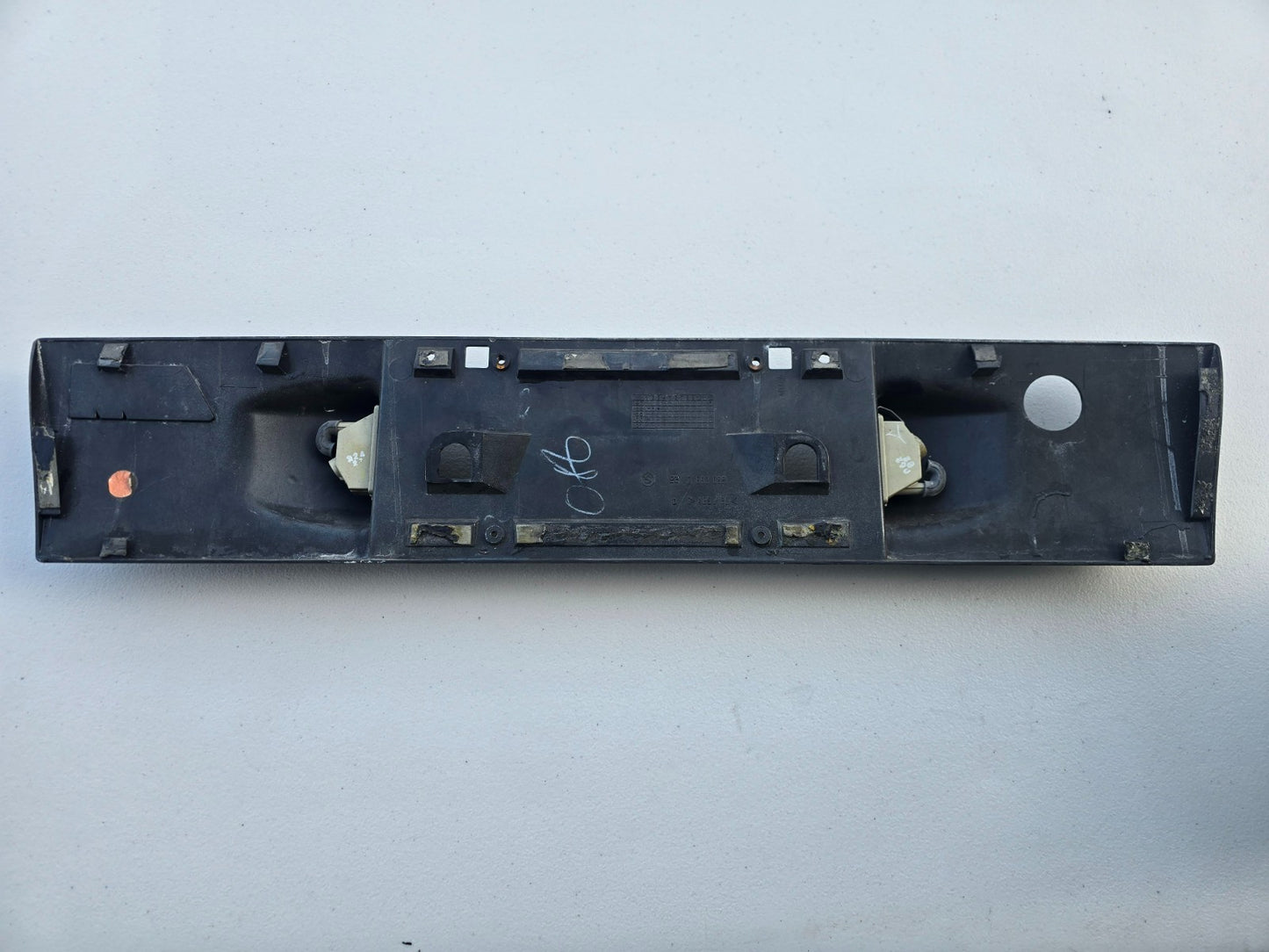 BMW OEM Z3 M Roadster Rear License Plate Trim Panel Trunk Lid Cover 2693055