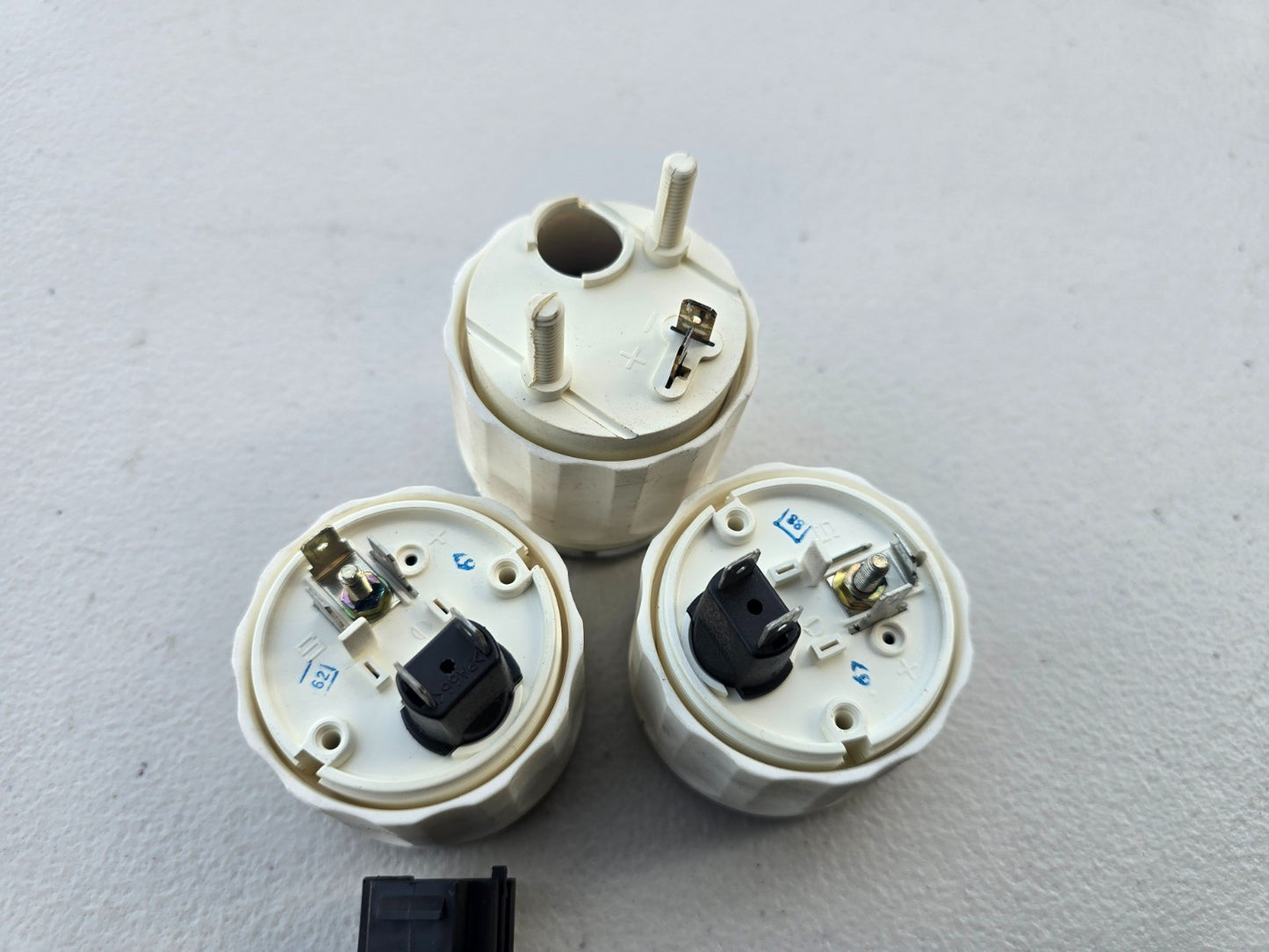 BMW OEM Z3 M Roadster M Coupe S52 Center Console Gauges Set Clock Voltage Oil