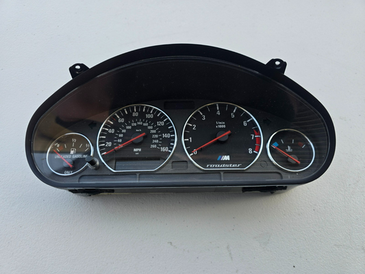 BMW OEM Z3 M Roadster M Coupe S52 Instrument Cluster 159K Miles MPH *TESTED*