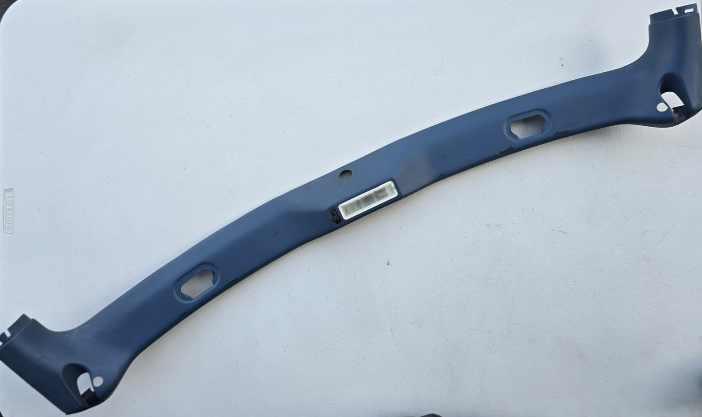 BMW OEM Z3 M Roadster A Pillar Windshield Dome Light Trim Estorilblau 5144249155