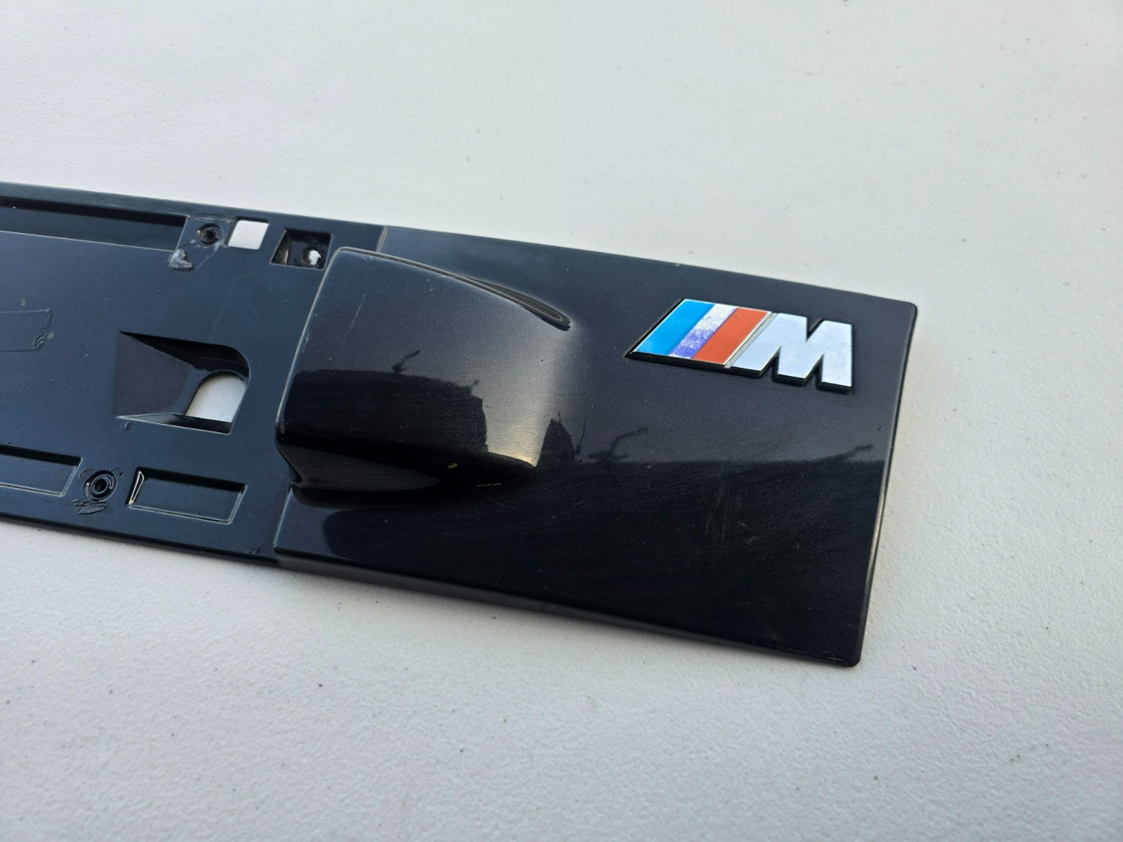 BMW OEM Z3 M Roadster Rear License Plate Trim Panel Trunk Lid Cover 2693055