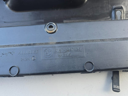 BMW OEM Z3 M Roadster Trunk Rear Trim Cover Black Plastic Straps 51472491065