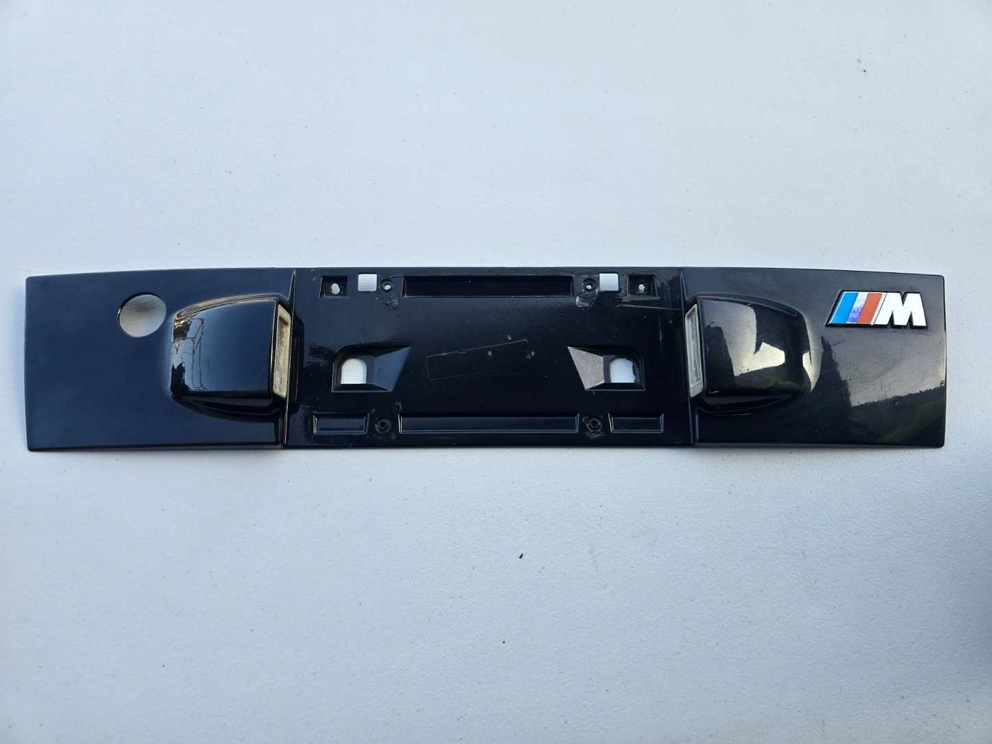 BMW OEM Z3 M Roadster Rear License Plate Trim Panel Trunk Lid Cover 2693055