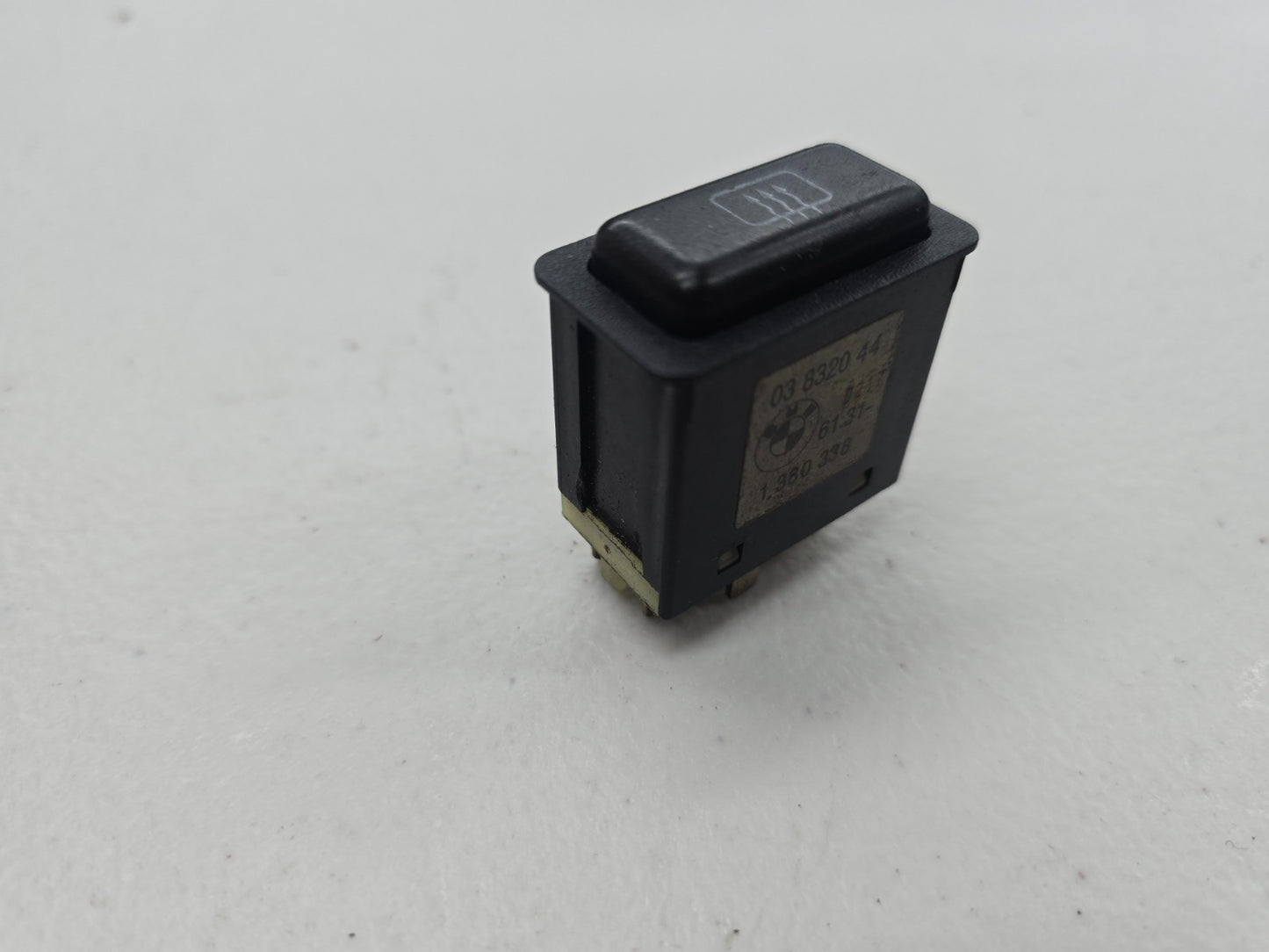 BMW E30 OEM Rear Window Defroster Switch Button 61311380338