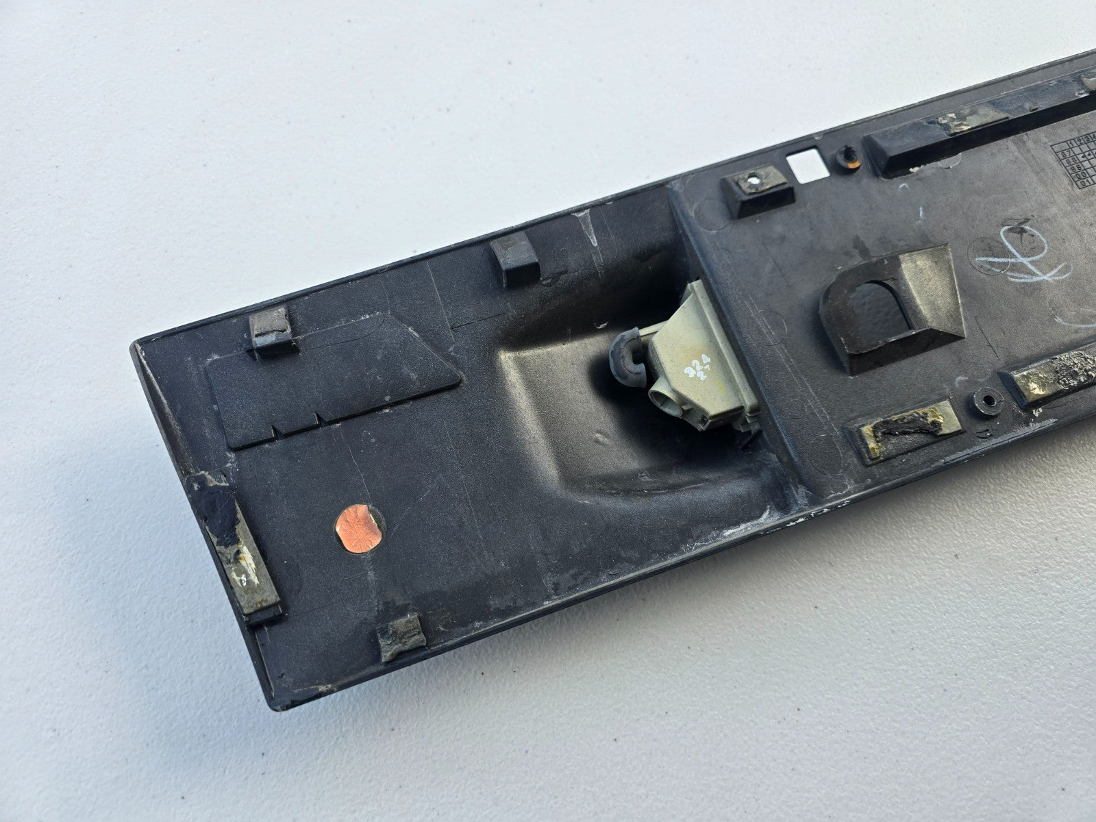 BMW OEM Z3 M Roadster Rear License Plate Trim Panel Trunk Lid Cover 2693055