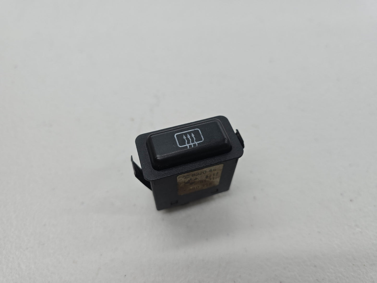BMW E30 OEM Rear Window Defroster Switch Button 61311380338
