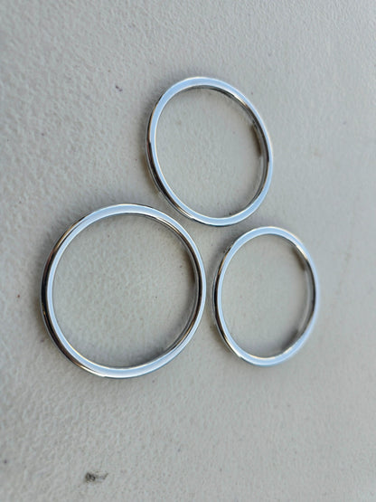 BMW OEM Z3 M Roadster M Coupe Climate Control Chrome Ring *Set of 3* 51162491394