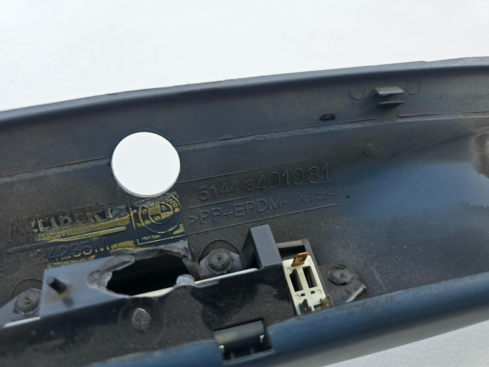 BMW OEM Z3 M Roadster A Pillar Windshield Dome Light Trim Estorilblau 5144249155