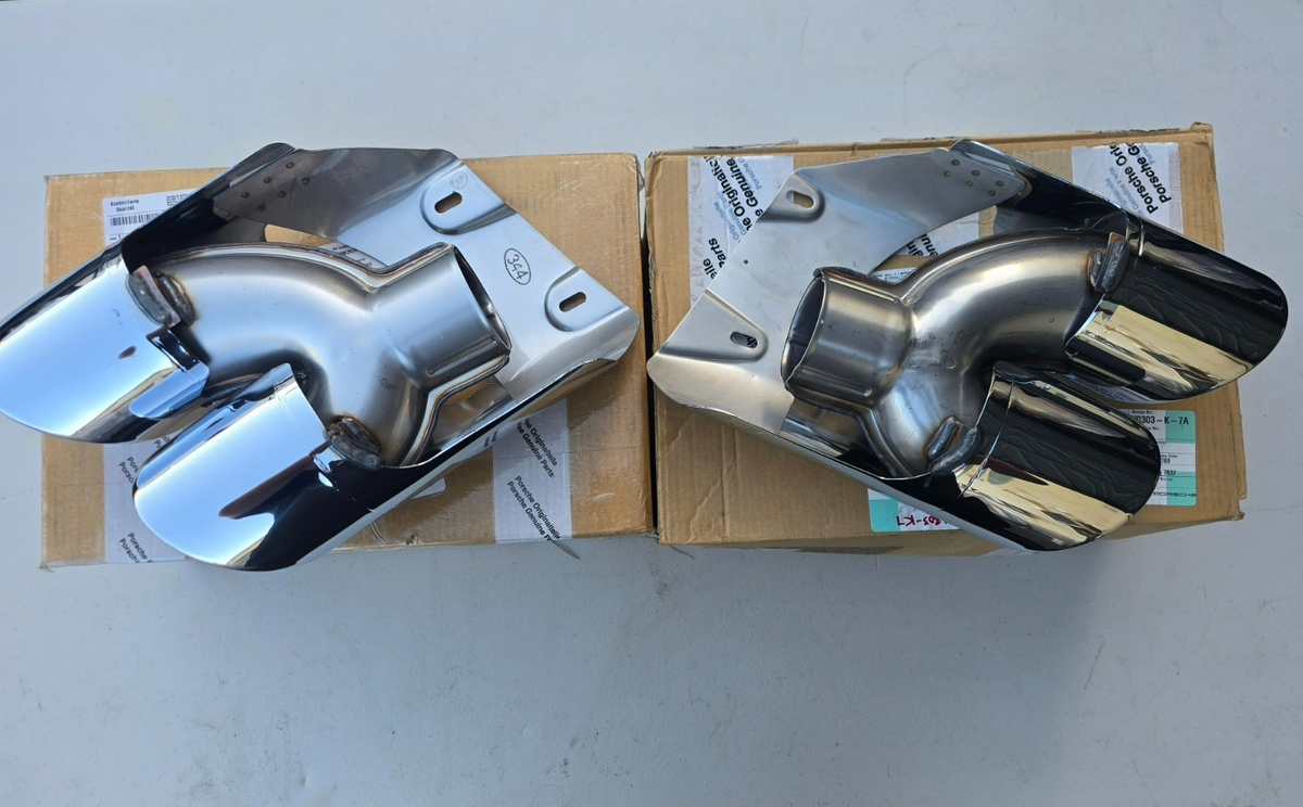 Porsche Exhaust Tips 95b253682cs 95b253681cs